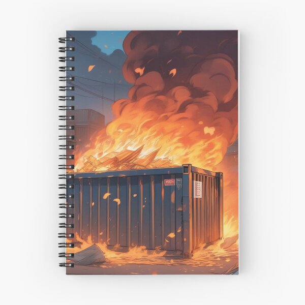 Item preview, Inferno Unleashed: The Dumpster Chaos designed and sold by ccl2023.