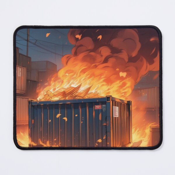 Item preview, Inferno Unleashed: The Dumpster Chaos designed and sold by ccl2023.