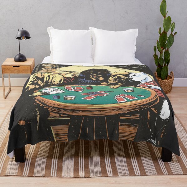 Item preview, Dogs Playing Poker | A Friend in Need | Funny Dog Lover Art  designed and sold by DrawHandArt.