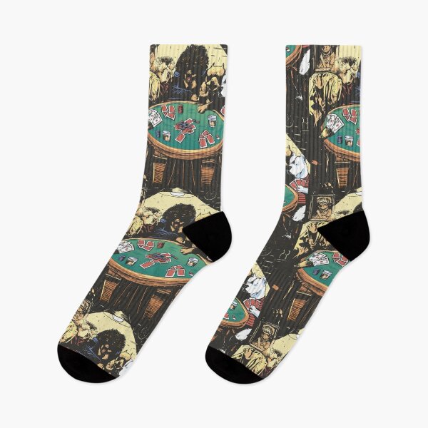 Item preview, Dogs Playing Poker | A Friend in Need | Funny Dog Lover Art  designed and sold by DrawHandArt.