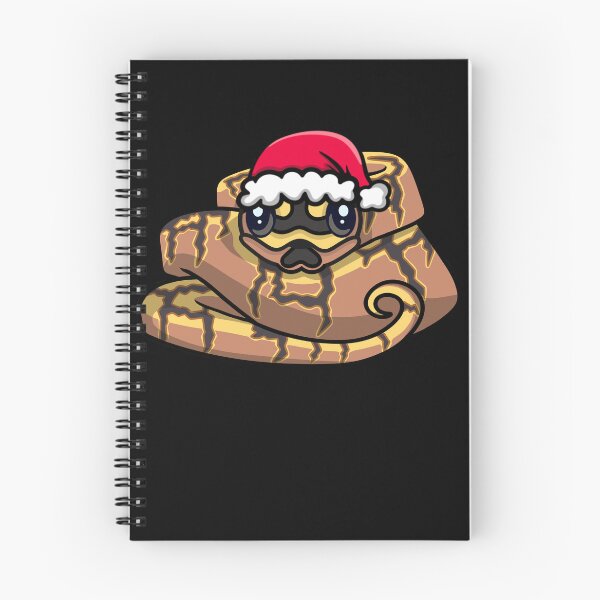 Item preview, Cute Spider Ball Python in Santa Hat designed and sold by eternallygifted.