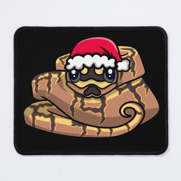 Item preview, Cute Spider Ball Python in Santa Hat designed and sold by eternallygifted.