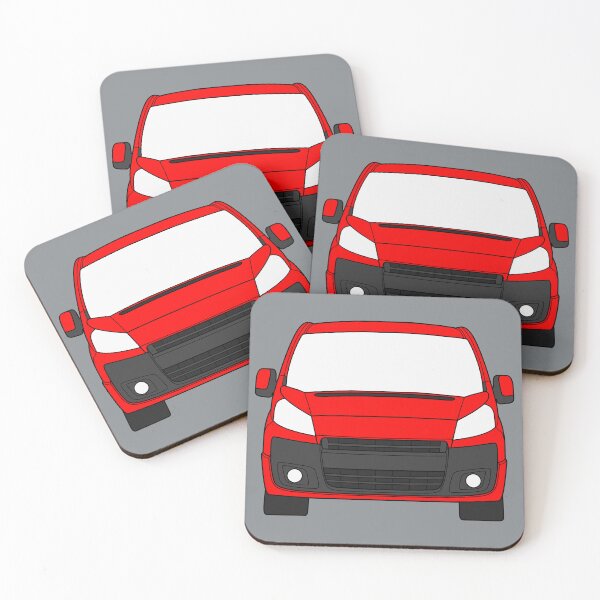 Item preview, Peugeot Expert Citroen Jumpy Citroen Dispatch Fiat Scudo 2006-2012 red designed and sold by EdimDesign.