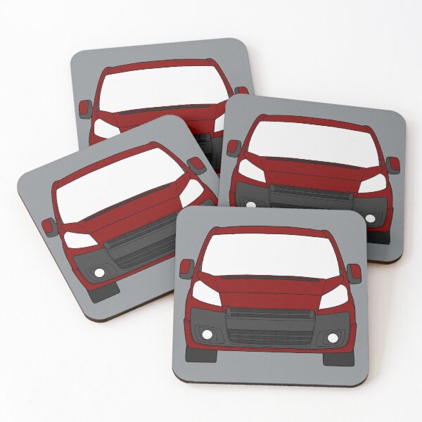 Aperçu de l'œuvre Peugeot Expert Citroën Jumpy Citroën Dispatch Fiat Scudo 2006-2012 bordeaux créée et vendue par EdimDesign.