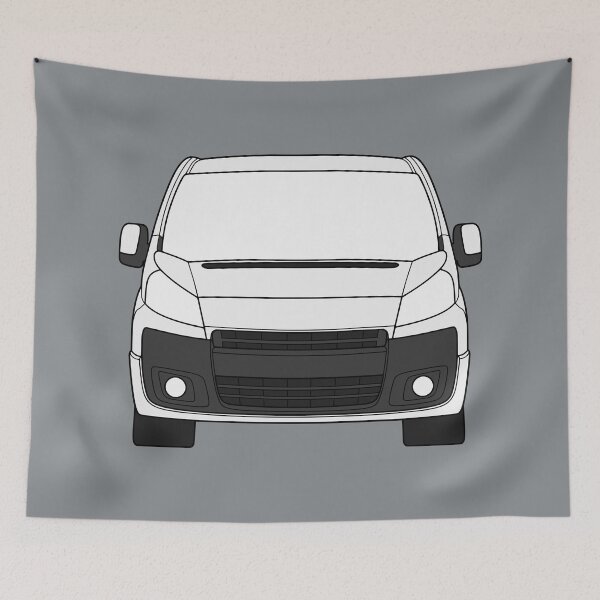 Item preview, Peugeot Expert Citroen Jumpy Citroen Dispatch Fiat Scudo 2006-2012 white designed and sold by EdimDesign.
