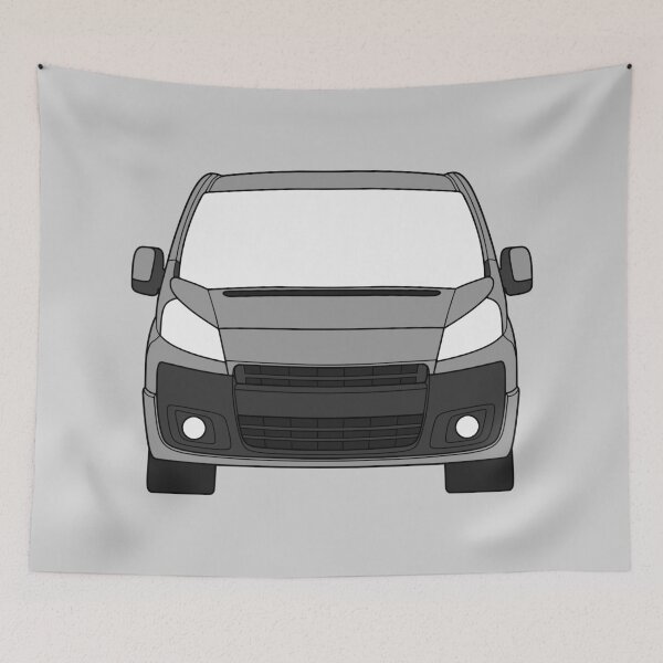 Item preview, Peugeot Expert Citroen Jumpy Citroen Dispatch Fiat Scudo 2006-2012 grey designed and sold by EdimDesign.