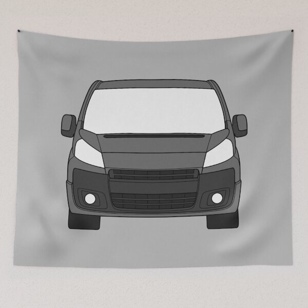 Item preview, Peugeot Expert Citroen Jumpy Citroen Dispatch Fiat Scudo 2006-2012 dark grey designed and sold by EdimDesign.