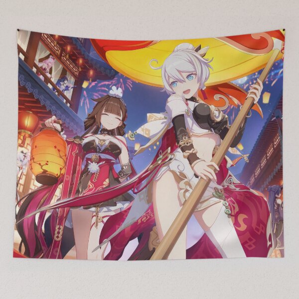 Item preview, Kiana & Li Sushang, Bustling Holiday Symphony, Honkai Impact 3rd designed and sold by Astral Drop.