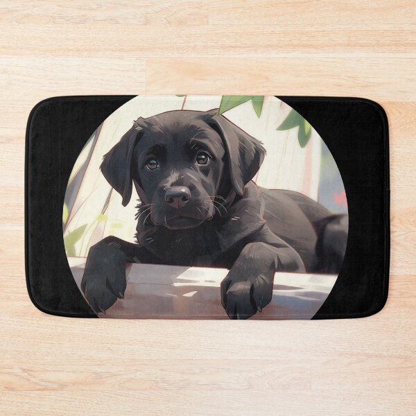 Artikelvorschau, Adorable Black lab entworfen und verkauft von MendaciousMina.