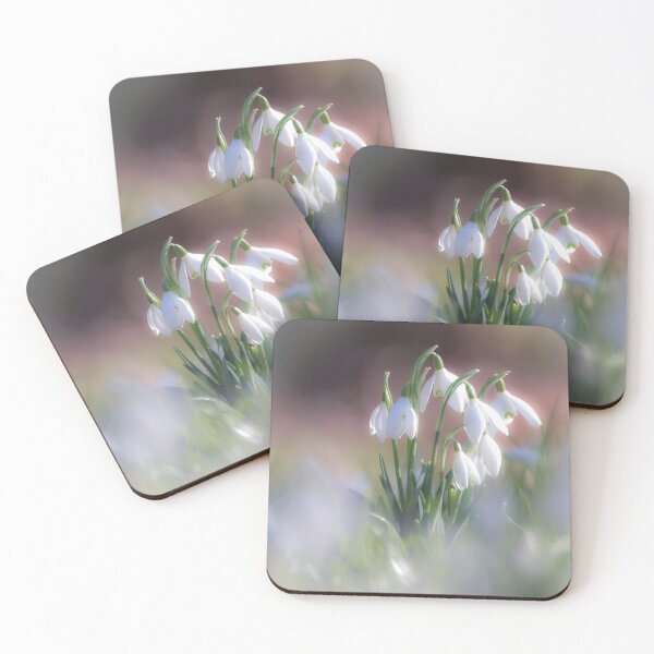 Item preview, Digital Photograph of sunlit snowsdrops with a soft focus designed and sold by SimonJohnson1.