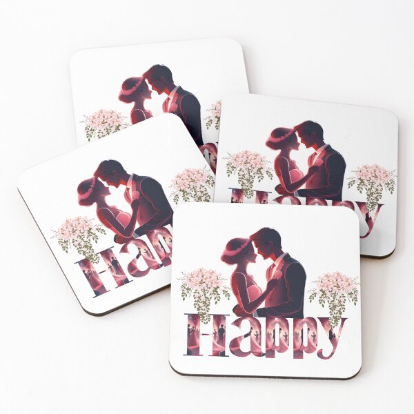 Item preview, Happy wedding- Happy Valentin's day designed and sold by Modern-Tropical.