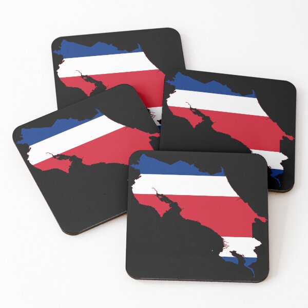 Aperçu de l'œuvre Carte du Costa Rica créée et vendue par feether-store.