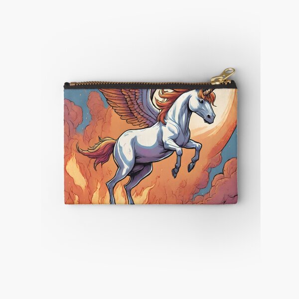 Item preview, Unicorn Flying out of Fire designed and sold by IsntThatNiche.
