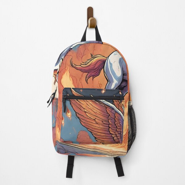 Item preview, Unicorn Flying out of Fire designed and sold by IsntThatNiche.