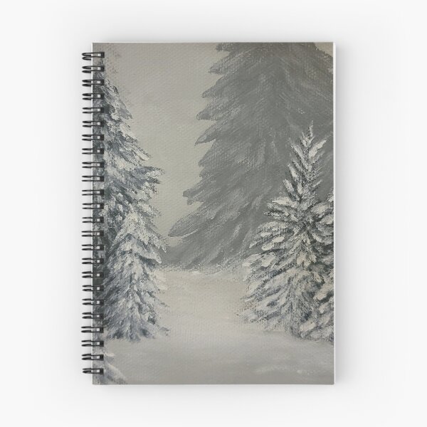 Item preview, Frosty Evergreens In Winter  designed and sold by Ediebxgood.