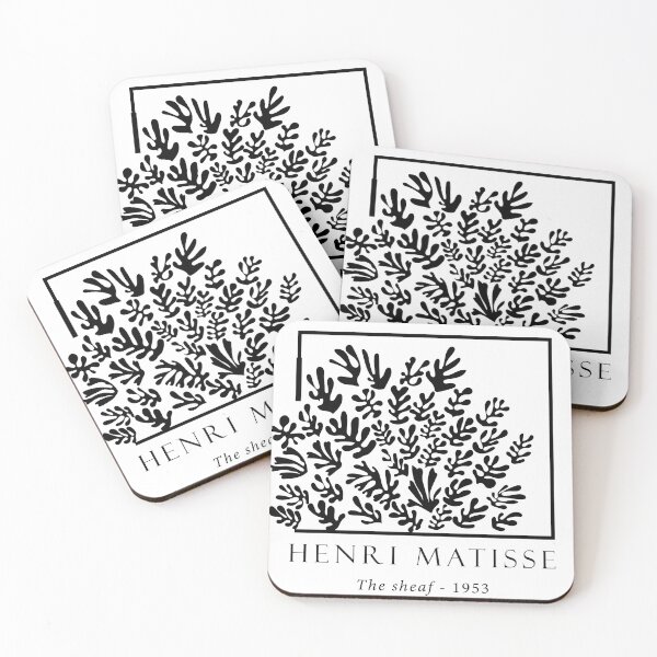 Item preview, Henri Matisse, The Sheaf illustration Black and White designed and sold by aestheticQuo.