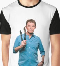 Bobby Flay Celebrity Chef Food Network TV Star Graphic T-Shirt