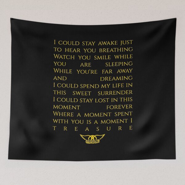 Item preview, I Don't Wanna Miss A Thing designed and sold by AspectsOfDreams.
