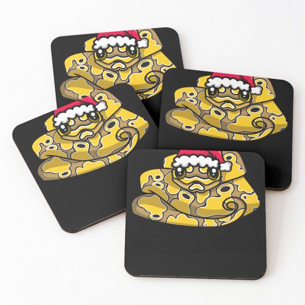 Item preview, Cute Pastel Ball Python in Santa Hat designed and sold by eternallygifted.