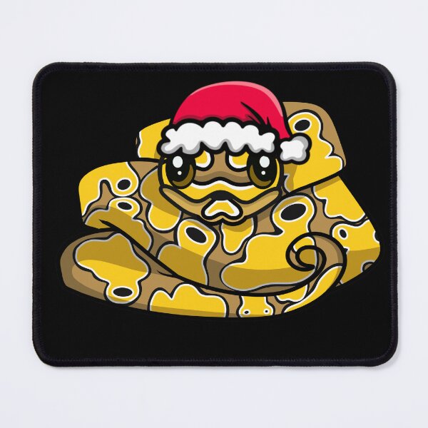 Item preview, Cute Pastel Ball Python in Santa Hat designed and sold by eternallygifted.
