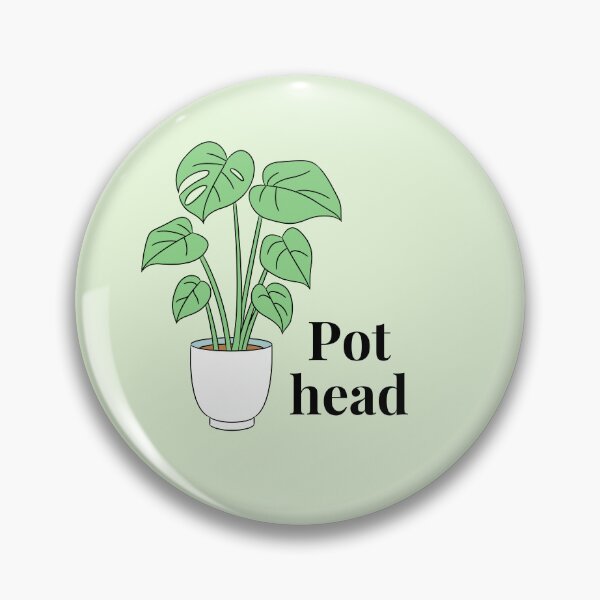 Item preview, "Pot" Head designed and sold by cozyvintage.