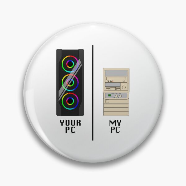 Item preview, Your PC, My PC - black text designed and sold by CCCDesign.