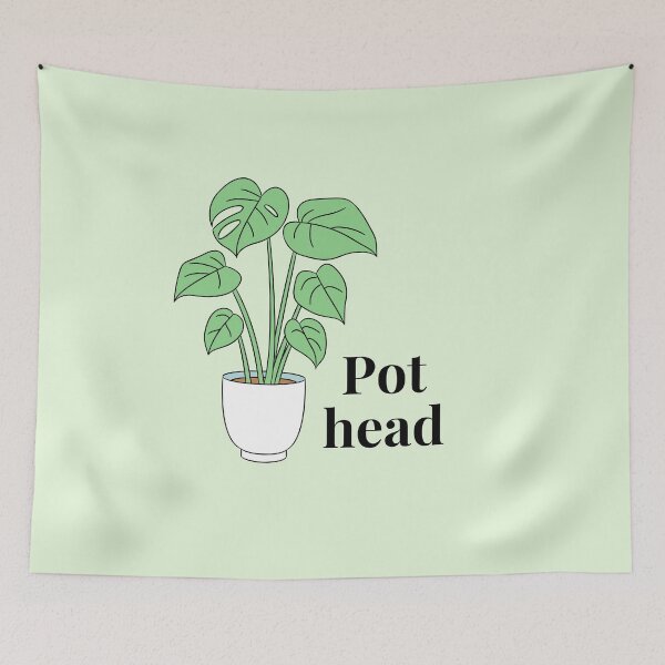 Item preview, "Pot" Head designed and sold by cozyvintage.