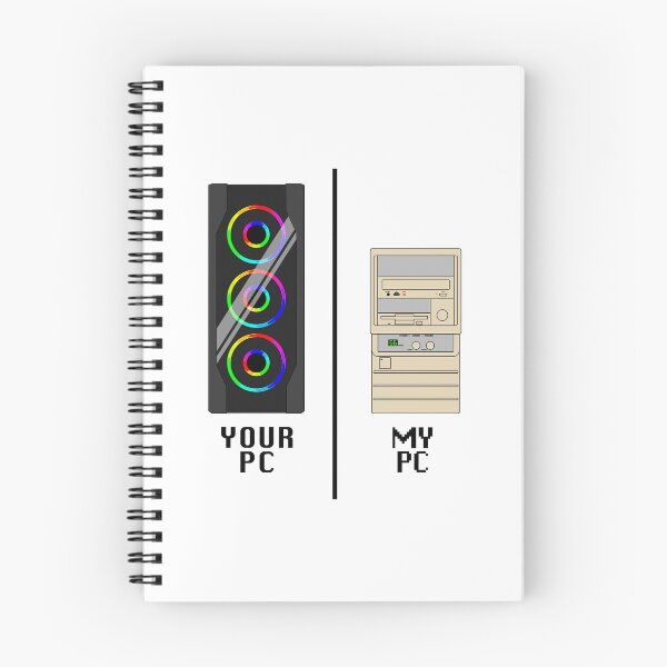 Item preview, Your PC, My PC - black text designed and sold by CCCDesign.