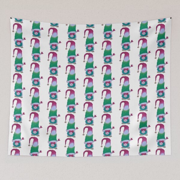 Item preview, Jingle Christmas Gnome Behind the Beard designed and sold by Beth Foster Creative.