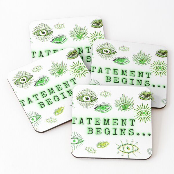 Item preview, Statement Begins... designed and sold by Unquantified Alignment.
