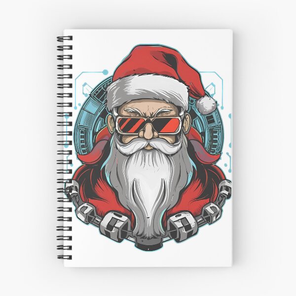 Item preview, Cyber Santa: Navigating the Virtual World with Gifts designed and sold by digibreezy.