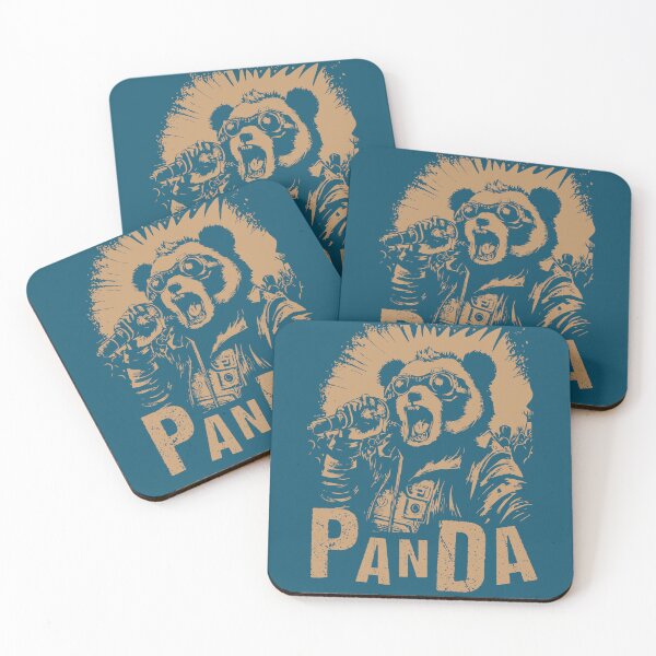 Item preview, Cyberpunk Panda singing   designed and sold by KoandZo.