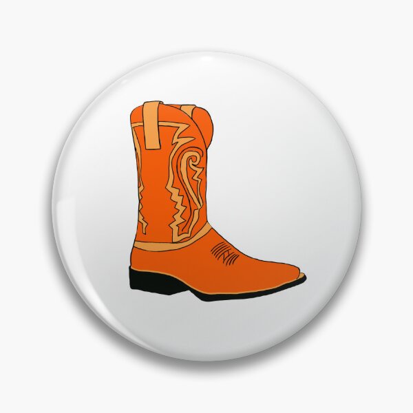 Item preview, Orange Cowboy Boot designed and sold by tsarah3.