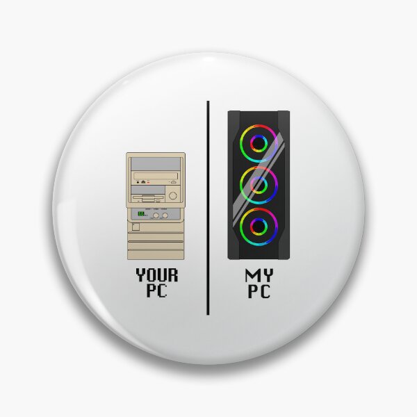 Item preview, Your PC, My PC - reversed - black text designed and sold by CCCDesign.