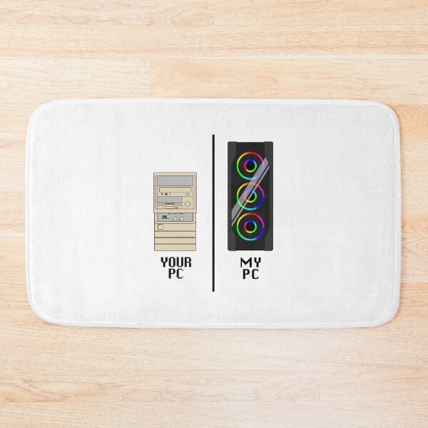 Item preview, Your PC, My PC - reversed - black text designed and sold by CCCDesign.