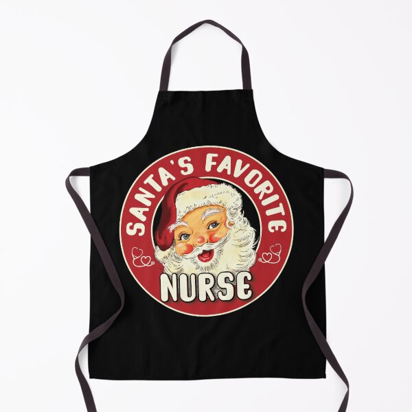 Item preview, Santa's Favorite Nurse Christmas T-shirt for LPNs, RPNs, RNs designed and sold by TaraGbear.