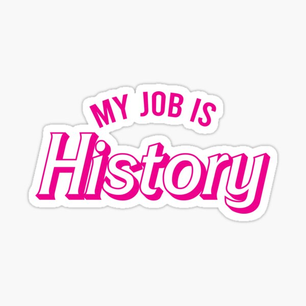 Item preview, My Job Is History designed and sold by KMIKBAL7.