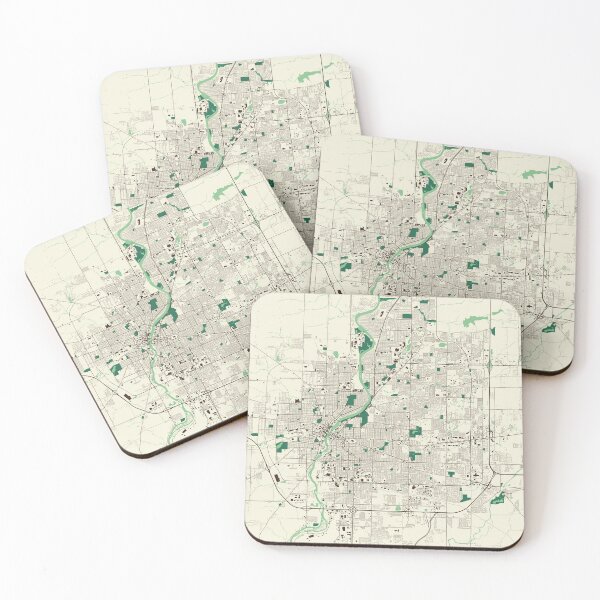Item preview, Rockford Street Map designed and sold by mapsbymo.