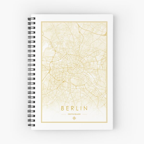 Item preview, Berlin Street Map  designed and sold by feether-store.