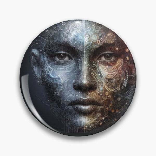 Item preview, The Face of Tecnology designed and sold by gabrieltiveron.