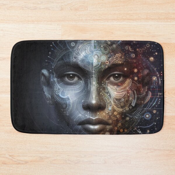 Item preview, The Face of Tecnology designed and sold by gabrieltiveron.