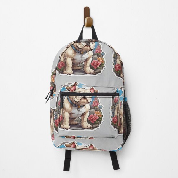 Item preview, Bulldog among the roses designed and sold by abdelaziz0.