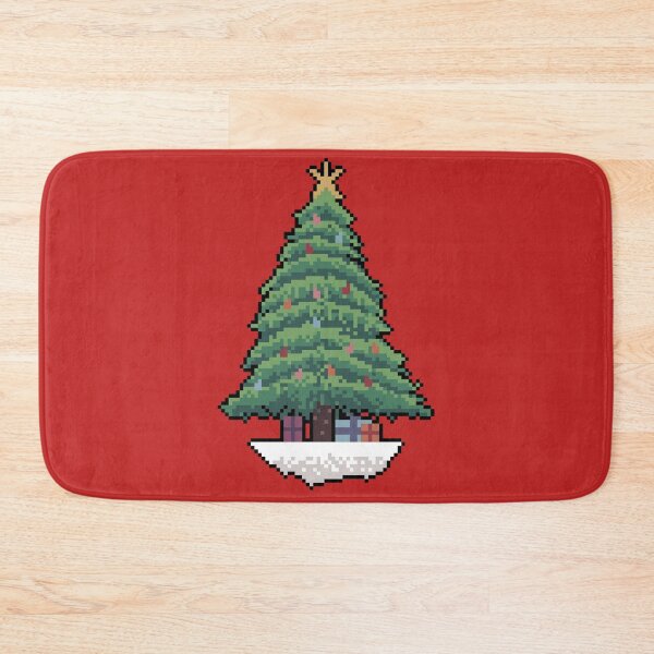 Item preview, Christmas tree pixel art  designed and sold by ifrico.