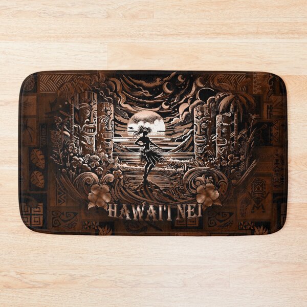 Item preview, Bronze Moon Hawaiian Dancer "Hawai'i Nei"  designed and sold by sunnthreads.