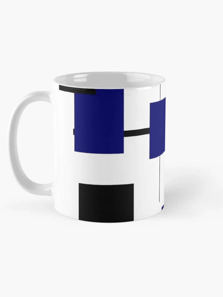 Thumbnail 5 of 6, Coffee Mug, Rectangular Pattern 5 designed and sold by supernova23.