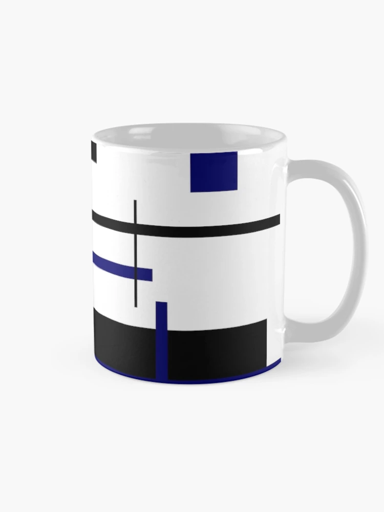 Thumbnail 3 of 6, Coffee Mug, Rectangular Pattern 5 designed and sold by supernova23.
