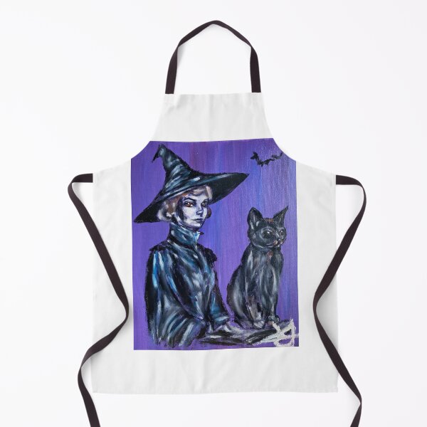 Item preview, Witch with the cat designed and sold by Roxane Gautreau.