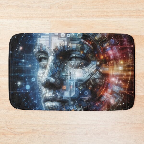 Item preview, The Face of Tecnology designed and sold by gabrieltiveron.