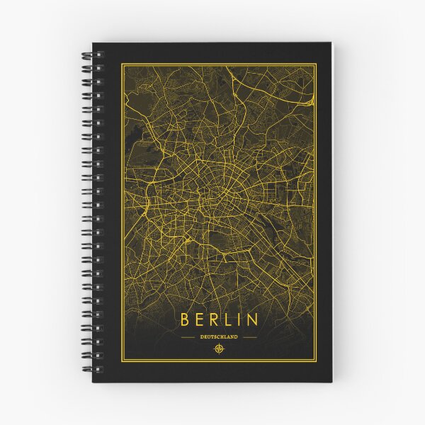 Item preview, Berlin Map  designed and sold by feether-store.