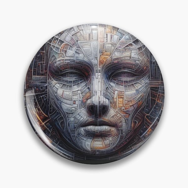 Item preview, The Face of Tecnology designed and sold by gabrieltiveron.
